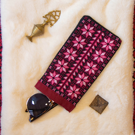 Tatreez Eyeglass Pouch